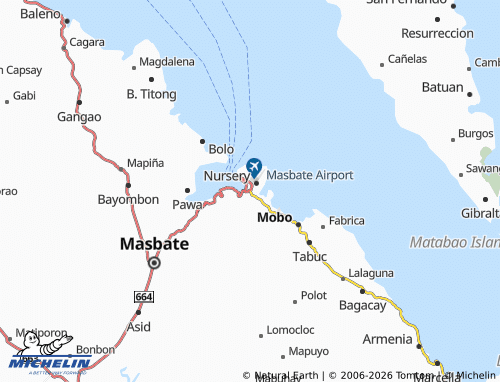 MICHELIN Tugbo map - ViaMichelin