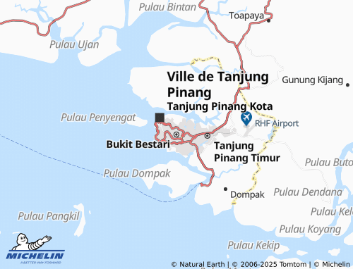 MICHELIN Bukit Bestari map - ViaMichelin