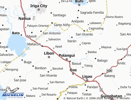 MICHELIN Lanigay map - ViaMichelin
