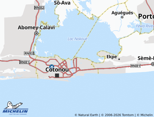 Carte MICHELIN Agbodjèdo - ViaMichelin