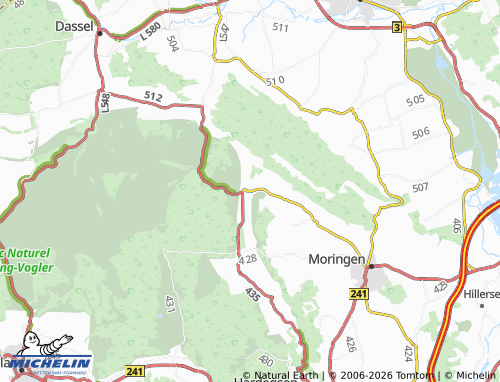 MICHELIN Fredelsloh map - ViaMichelin