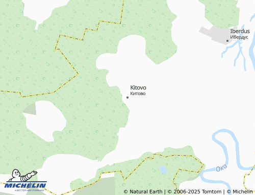MICHELIN Kitovo map - ViaMichelin