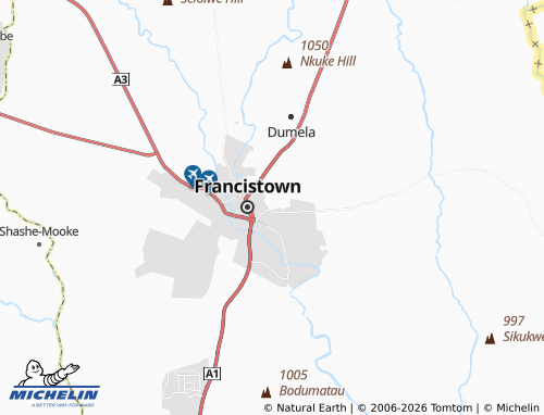 MICHELIN Area H map - ViaMichelin