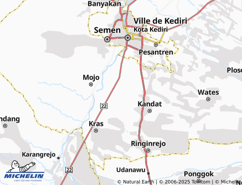 Mappa MICHELIN Purwokerto - ViaMichelin