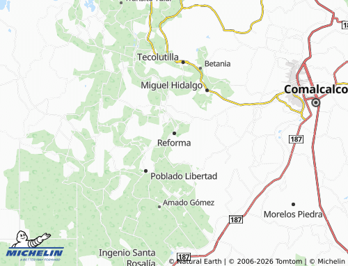 Carte MICHELIN Reforma - ViaMichelin