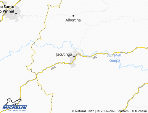 Kaart MICHELIN Jacutinga - ViaMichelin