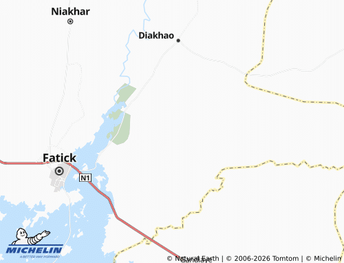 Kaart MICHELIN Takdiam - ViaMichelin