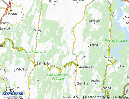 MICHELIN La Boissière map - ViaMichelin