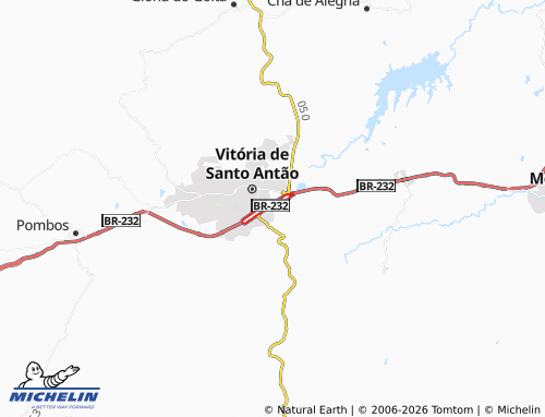 MICHELIN Bento Velho map - ViaMichelin