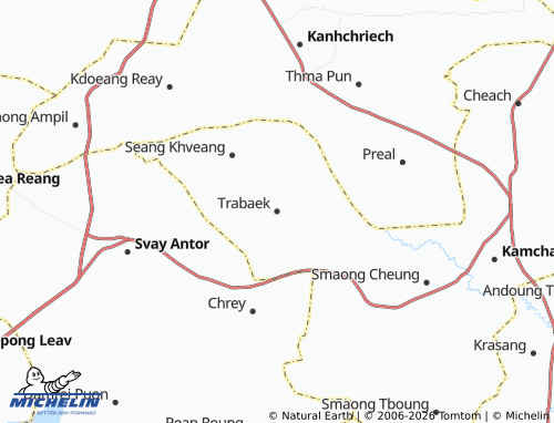 Mapa MICHELIN Trabaek - ViaMichelin