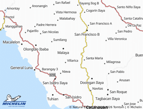 MICHELIN Magsaysay map - ViaMichelin