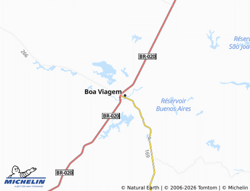 MICHELIN Boa Viagem map - ViaMichelin