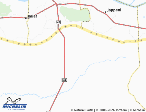 Mappa MICHELIN Li Kounda - ViaMichelin