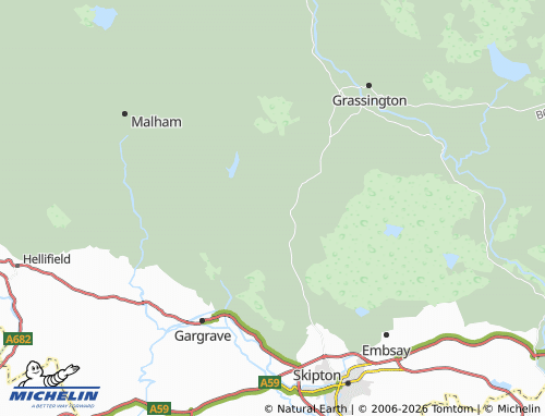 Carte MICHELIN Hetton - ViaMichelin
