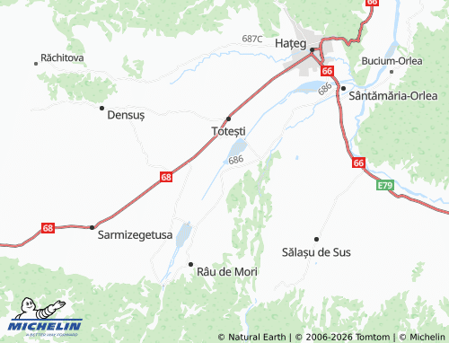Mappa MICHELIN Unciuc - ViaMichelin