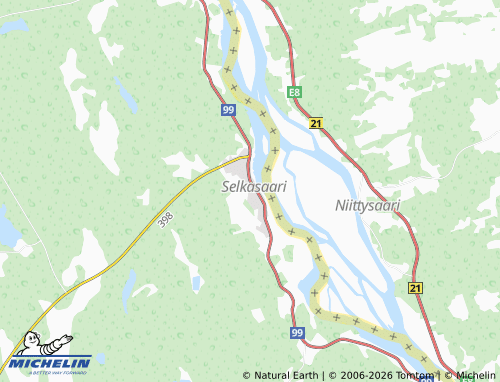 Carte MICHELIN Hedenäset - ViaMichelin
