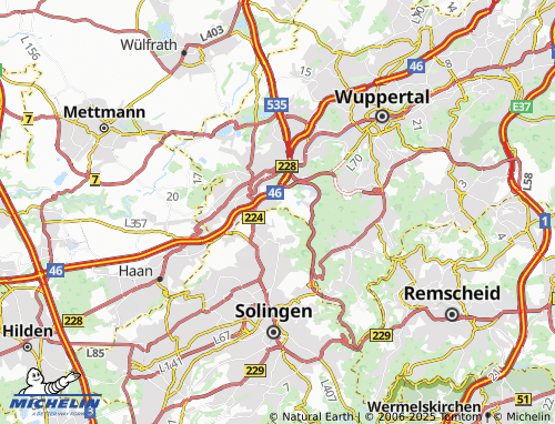 MICHELIN Steinbeck map - ViaMichelin