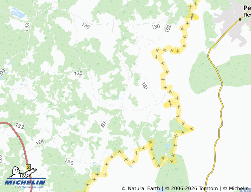 Mappa MICHELIN Palandõ - ViaMichelin