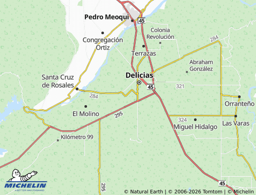 Mapa MICHELIN Los Olivos - ViaMichelin