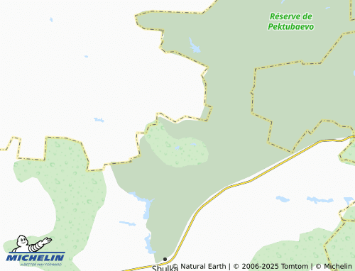 MICHELIN Bol'shoy Nemdezh map - ViaMichelin