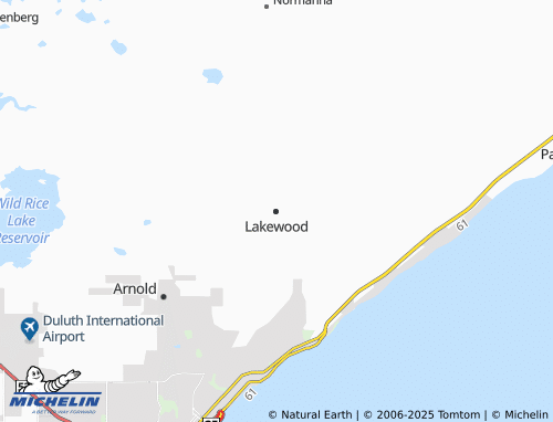 MICHELIN-Landkarte Lakewood - ViaMichelin