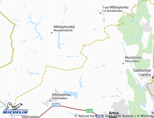 Carte MICHELIN Kalininskiy - ViaMichelin
