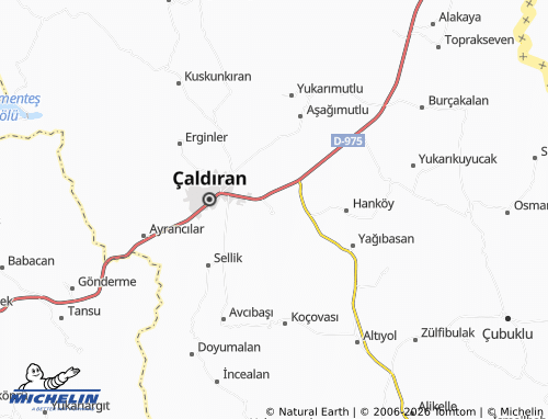 Mappa MICHELIN Kalkandelen - ViaMichelin
