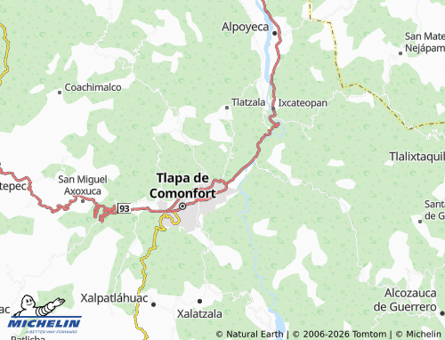 Mappa MICHELIN Monte Gosen - ViaMichelin