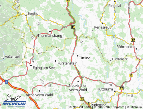 MICHELIN Hötzendorf map - ViaMichelin