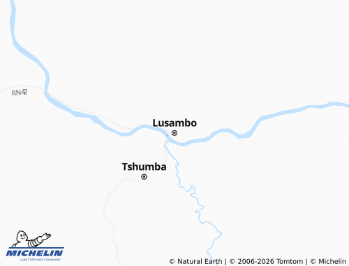 Mappa MICHELIN Lusambo - ViaMichelin