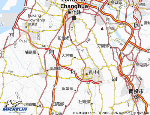 Kaart MICHELIN da cun xiang - ViaMichelin