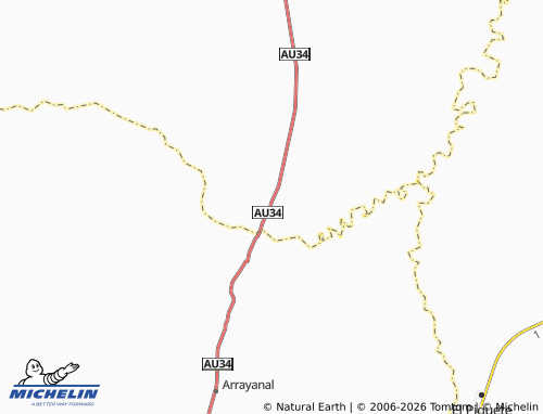 Mappa MICHELIN Chalicán - ViaMichelin
