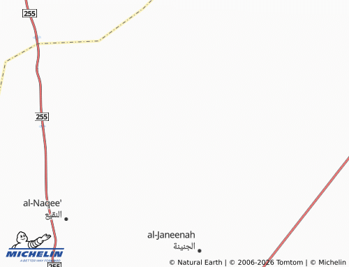 MICHELIN-Landkarte al-Thunuw' - ViaMichelin