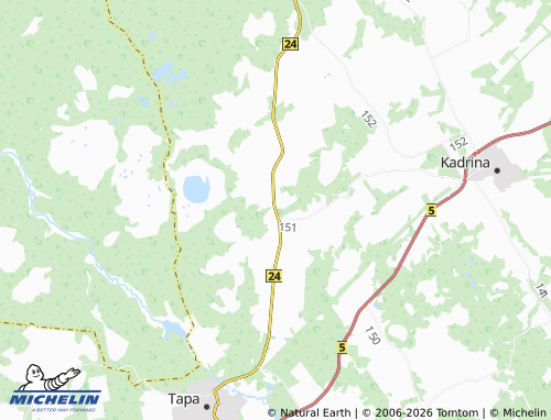 Carte MICHELIN Põima - ViaMichelin