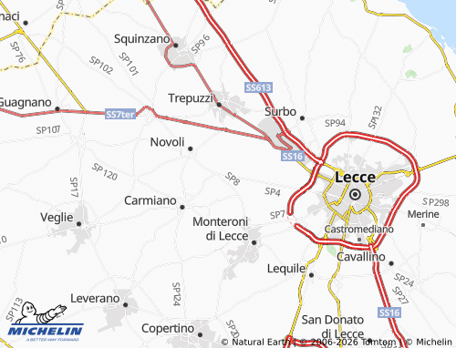 MICHELIN Villaconvento map - ViaMichelin