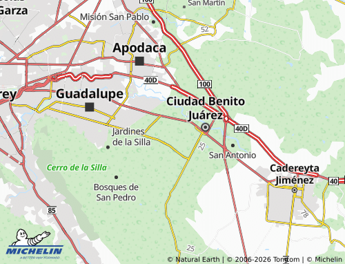 MICHELIN La Esperanza map - ViaMichelin