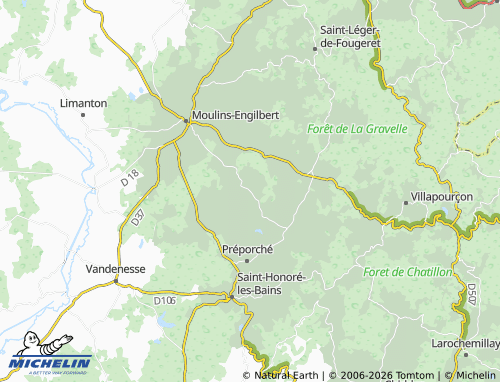 Mappa MICHELIN Corcelle - ViaMichelin