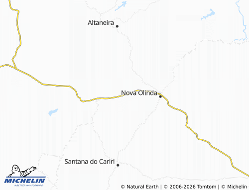 Carte MICHELIN Triunfo - ViaMichelin