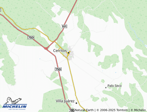 MICHELIN De Francia map - ViaMichelin