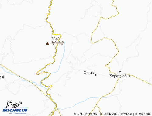Mappa MICHELIN Hatıp - ViaMichelin