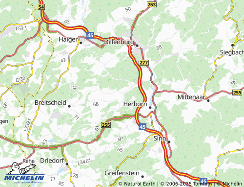 Carte MICHELIN Uckersdorf - ViaMichelin