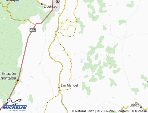 MICHELIN Ejido Ignacio Allende map - ViaMichelin