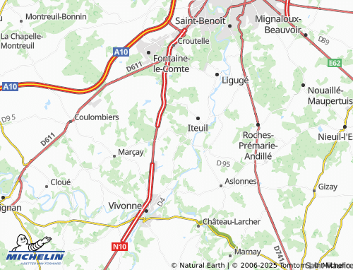 Carte MICHELIN L'Épinglerie - ViaMichelin