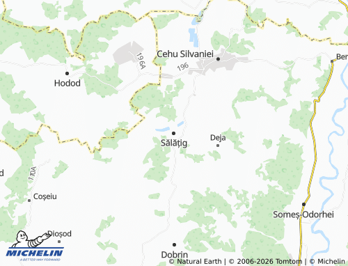 MICHELIN Sălățig map - ViaMichelin
