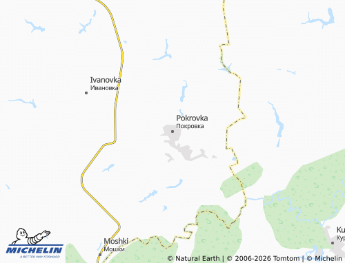 MICHELIN-Landkarte Pokrovka - ViaMichelin