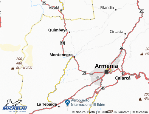 Carte MICHELIN Montenegro - ViaMichelin