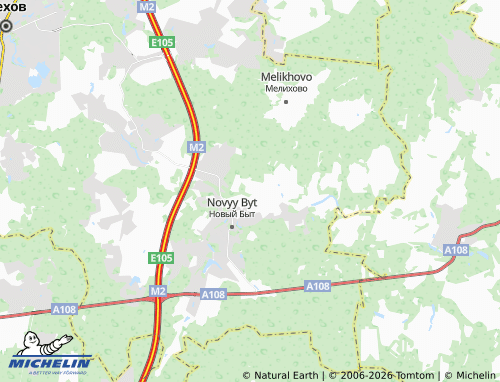 Carte MICHELIN Razdol'ye SNT - ViaMichelin