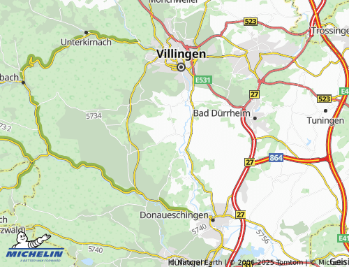 MICHELIN Überauchen map - ViaMichelin