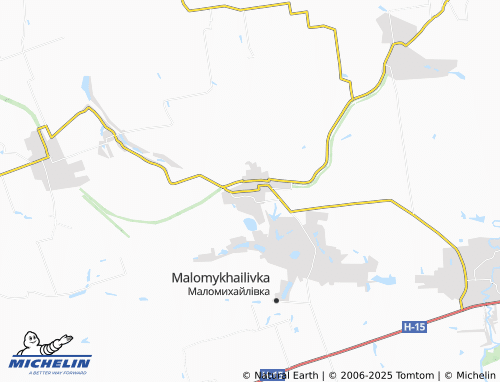 MICHELIN-Landkarte Prosiana - ViaMichelin