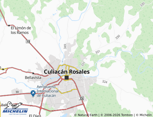 MICHELIN-Landkarte Lomas de San Gerónimo - ViaMichelin